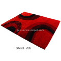 Polyester 1200D Silk Shaggy Χαλί με φανταστικό μοτίβο